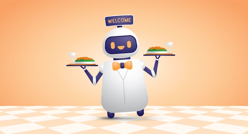 Are there any restaurants in the area with robotic servers?