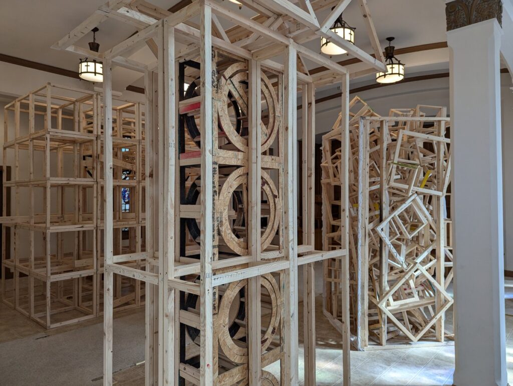 “Open Window” exhibit at The Red Gate brings experimental art and community to Clayton