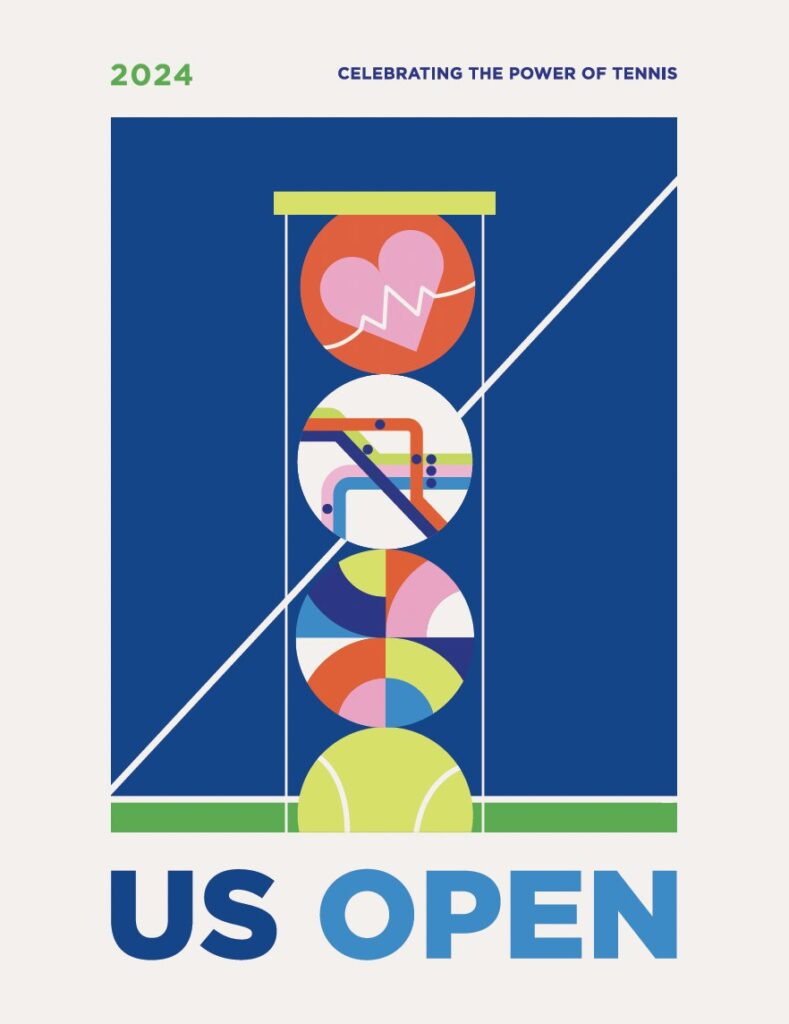 Chelsey Farris is “Celebrating the Power of Tennis” through art at the US Open